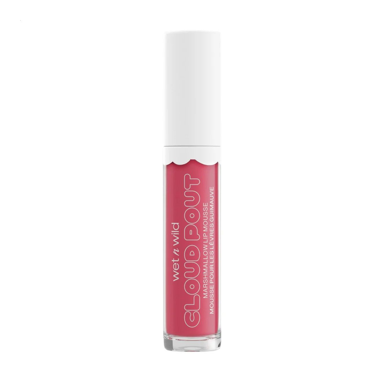 Уцінка! Рідка помада для губ Wet n Wild Cloud Pout Marshmallow Lip Mousse, Marsh To My Mallow, 3 мл